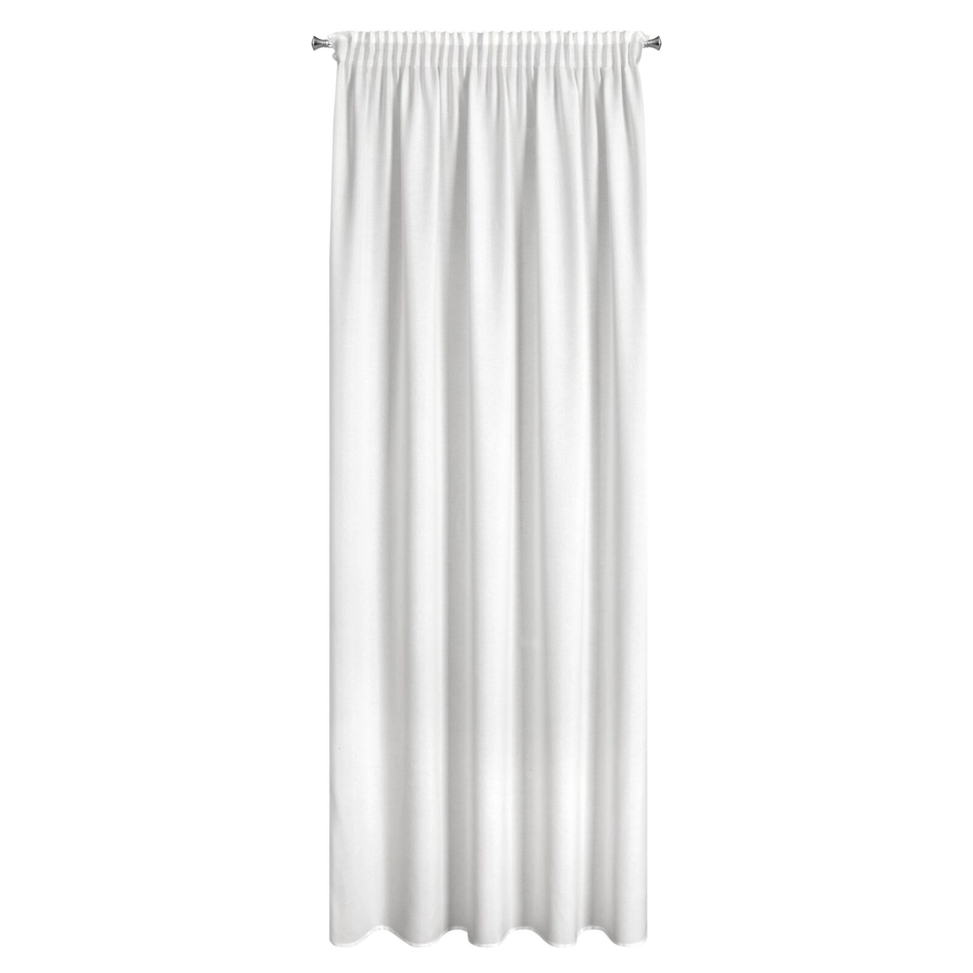 Záves ERIS na riasiacu pásku 140x270 cm, biely