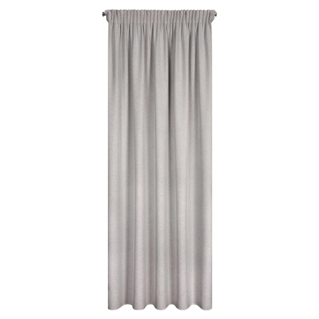 Závěs ERIS na řasící pásku 140x270 cm, tmavě béžový