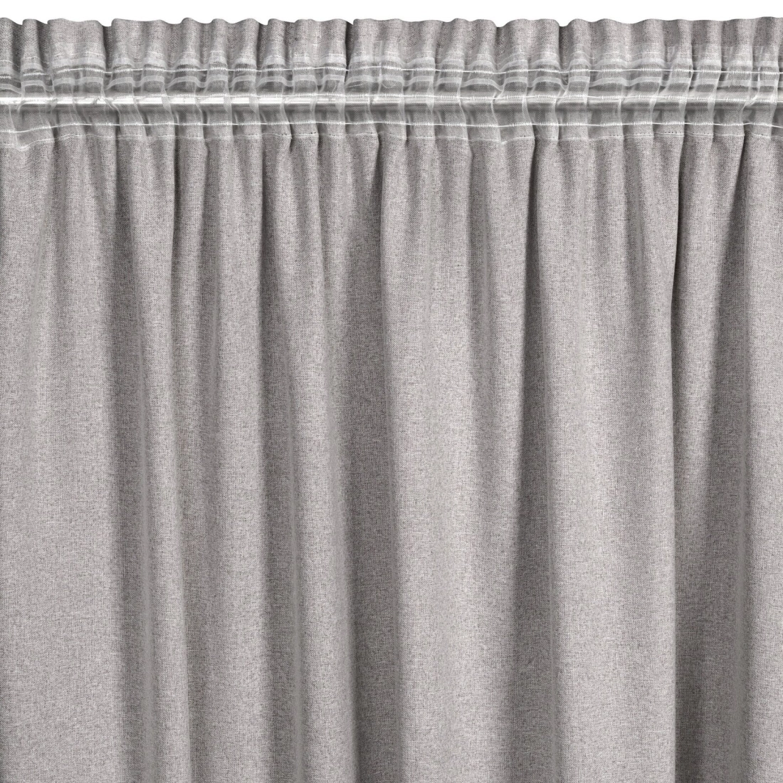 Závěs ERIS na řasící pásku 140x270 cm, tmavě béžový