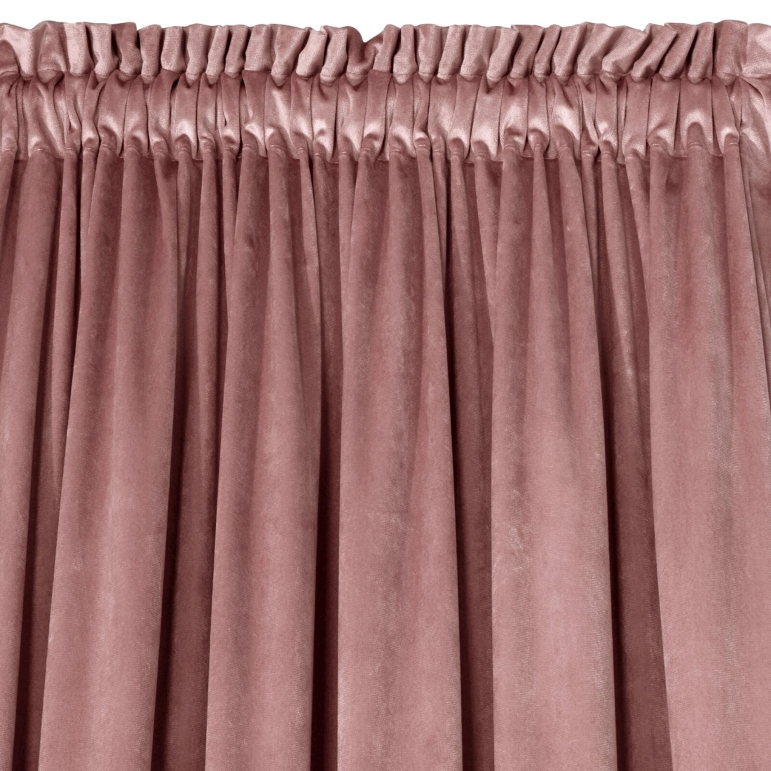 Záves na riasiacu pásku ROSA Design 91 140x270 cm zamatový, tmavoružový