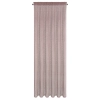 Záves z sieťoviny 140x270 cm bavlnený ružový na riasiacu pásku GABBY