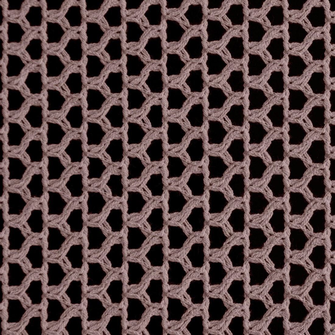 Záves z sieťoviny 140x270 cm bavlnený ružový na riasiacu pásku GABBY