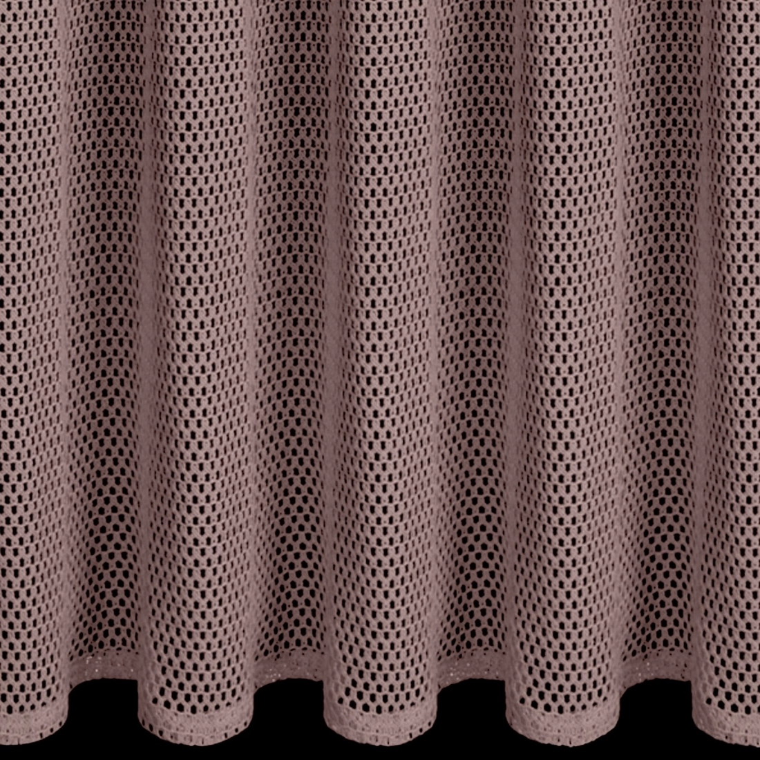 Záves z sieťoviny 140x270 cm bavlnený ružový na riasiacu pásku GABBY