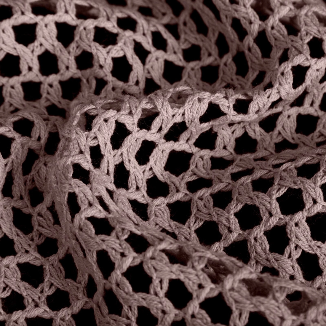 Záves z sieťoviny 140x270 cm bavlnený ružový na riasiacu pásku GABBY