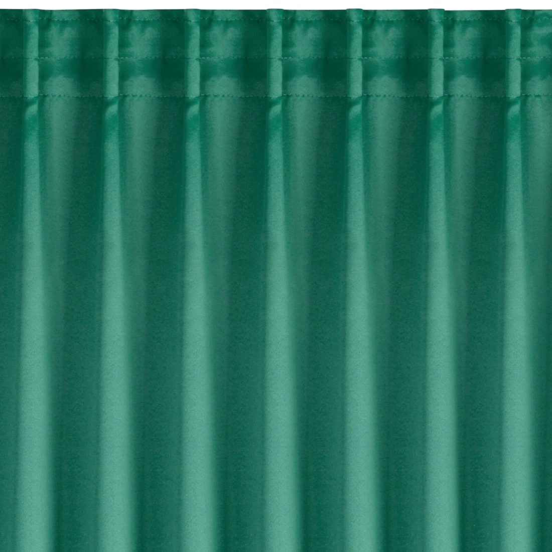 Záves zatemňujúci 140x300 cm tmavozelený na riasiacu pásku MILAN