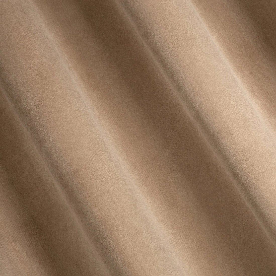 Závesy 140x250 cm zamatové béžové na kovové krúžky DARLA