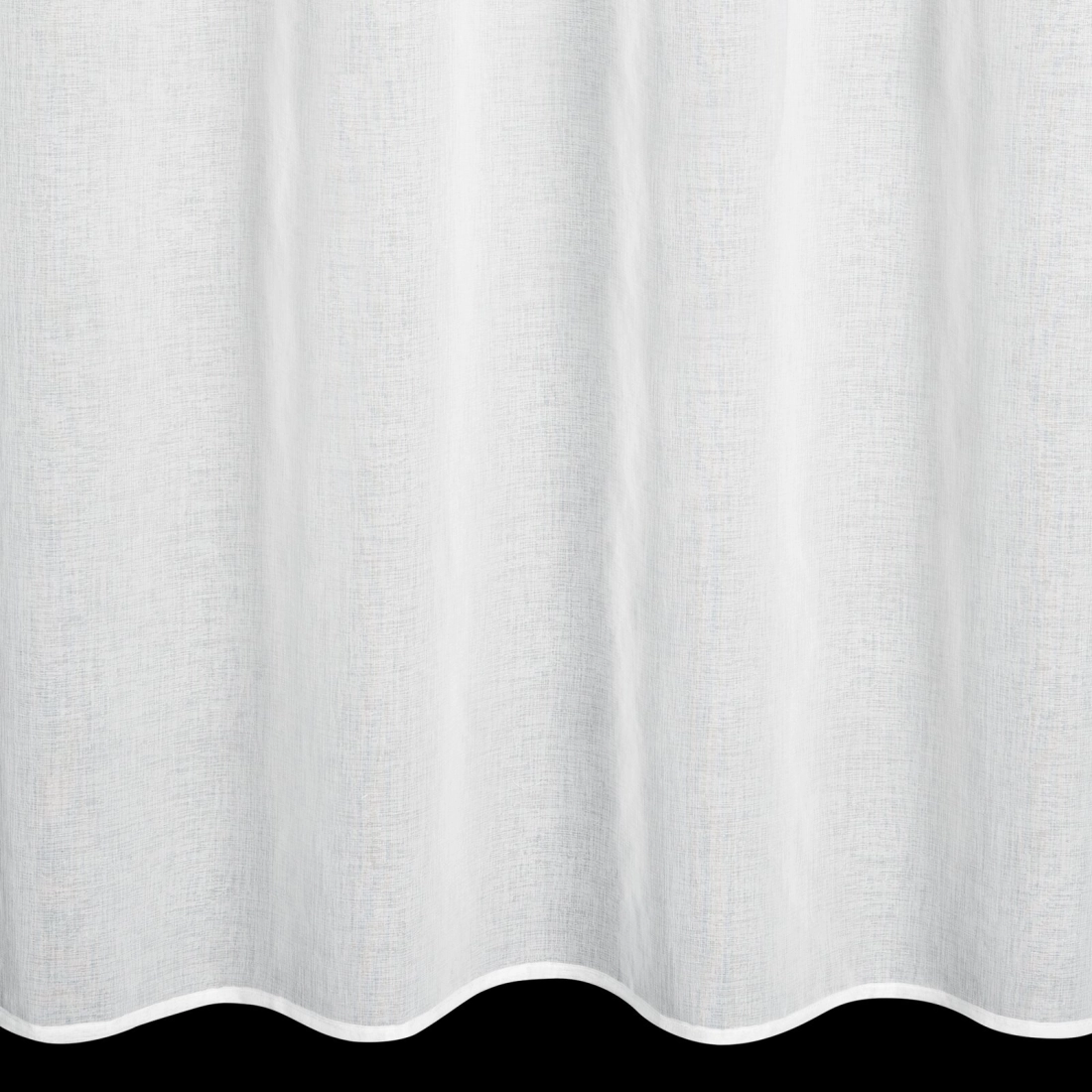 Závesy 140x260 cm bielo-ružové etamínové na kovové krúžky LIA