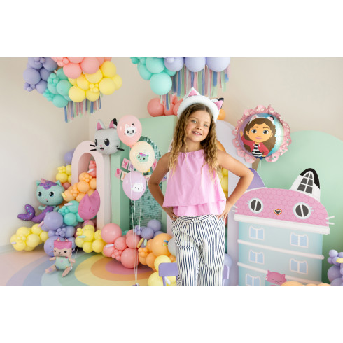 Gabby’s Dollhouse lufik 30 cm, 6 db színes mintás készlet