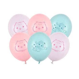 Gabby’s Dollhouse lufik 27 cm, 6 db pastel színekben