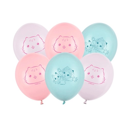 Gabby’s Dollhouse lufik 27 cm, 6 db pastel színekben