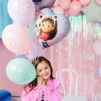 Gabby’s Dollhouse lufik 27 cm, 6 db pastel színekben