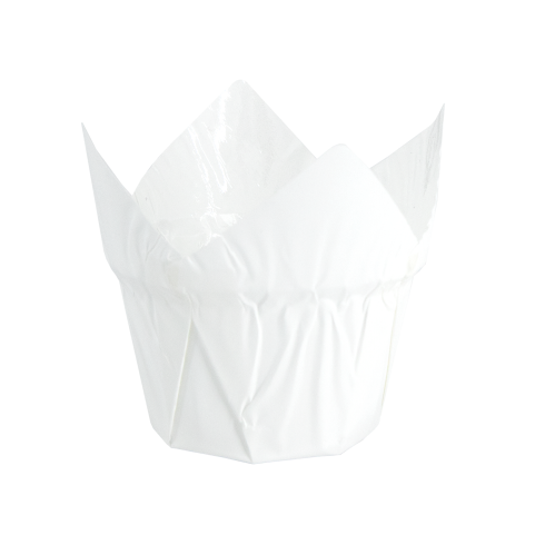 Fehér muffinpapírok, 20 db Fehér muffinpapírok, 20 db