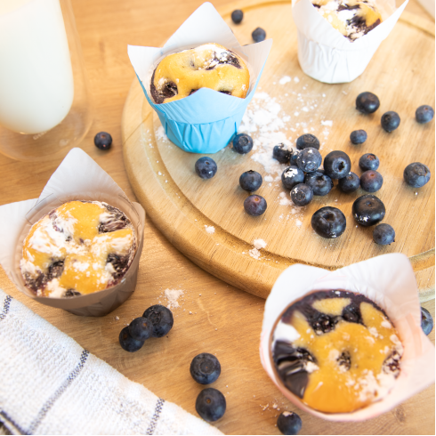 Fehér muffinpapírok, 20 db Fehér muffinpapírok, 20 db