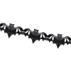 Fekete papír denevér girland 4 m – Halloween dekoráció