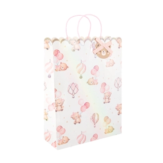 Darilna vrečka medvedek velika