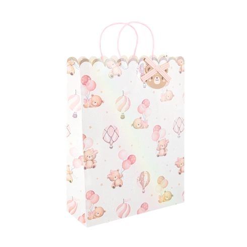 Darilna vrečka medvedek velika