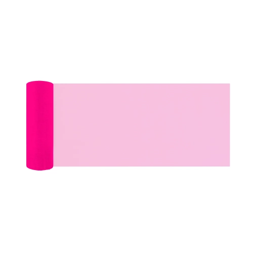 Dekorációs organza partyra neon rózsaszín 16x900 cm