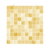 Panou decorativ din plastic cu paiete 30x30 cm auriu deschis