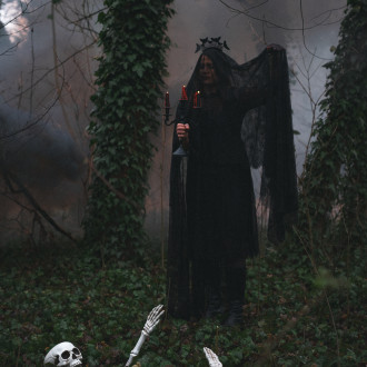 Dekoratív csontváz Halloweenra, 5 darabos szett, fehér, beltérre és kültérre