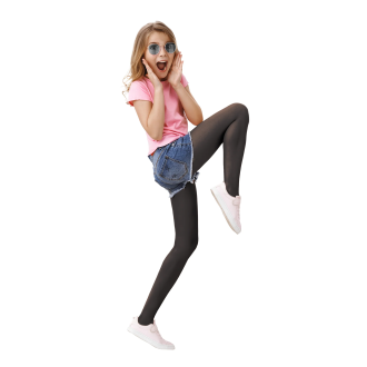 Dječje crne tajice za karneval i zabave