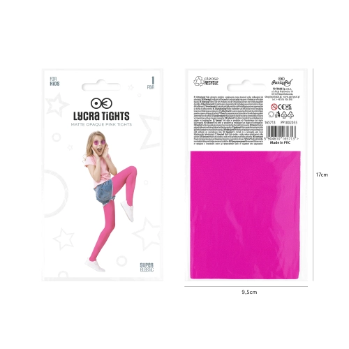 Colanți roz pentru copii pentru carnaval și petreceri