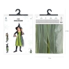 Costume da strega per bambini verde e nero taglia S