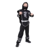 Costume da ninja per bambini Drago d’argento, taglia S
