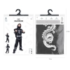 Costume da ninja per bambini Drago d’argento, taglia S