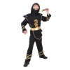 Costume da ninja per bambini Drago dorato, taglia S
