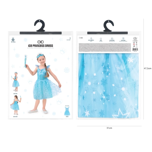 Dječji kostim Zimska princeza veličina S