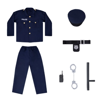 Dječji policijski kostim za karneval, veličina M