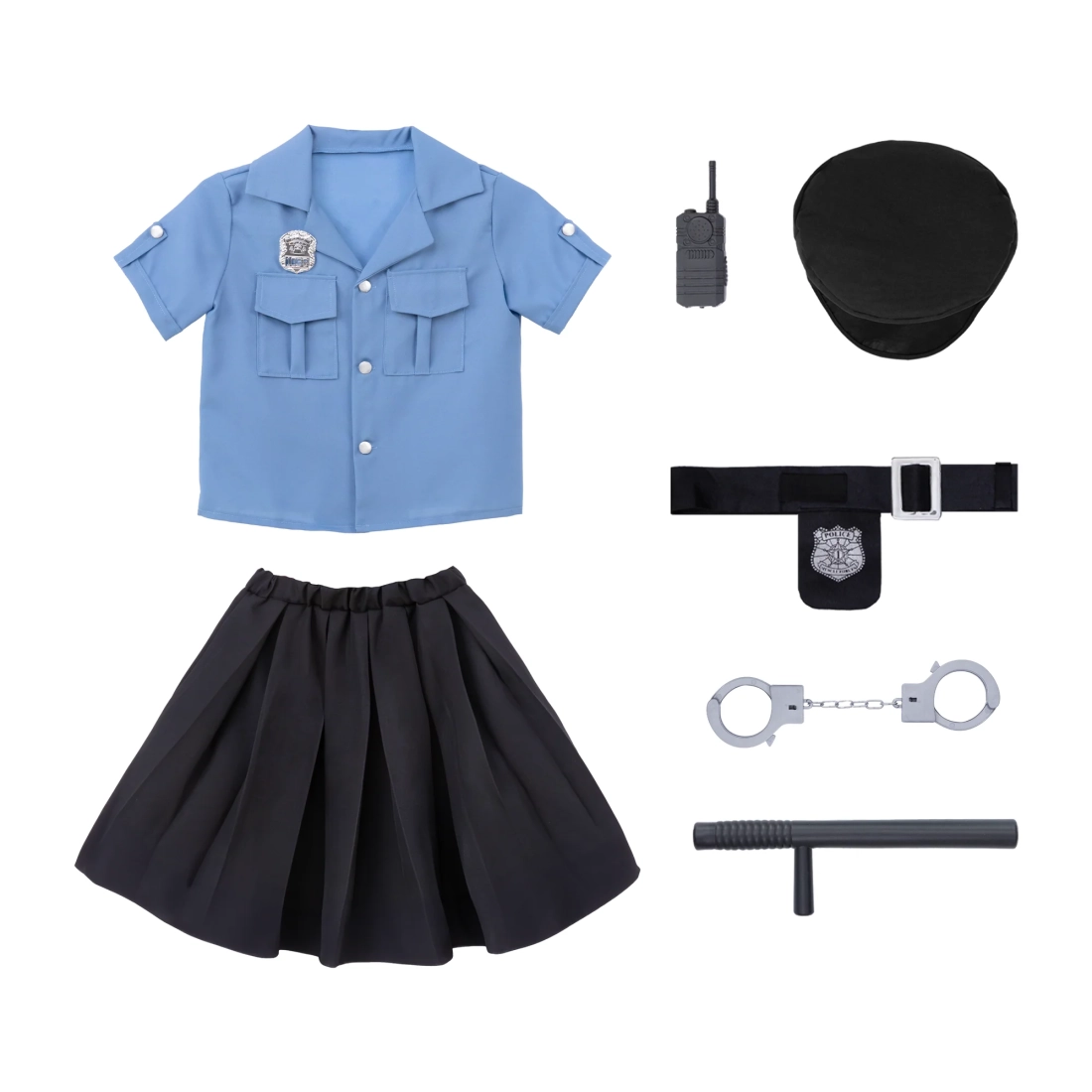 Gyerek rendőrségi jelmez farsangra, M méret