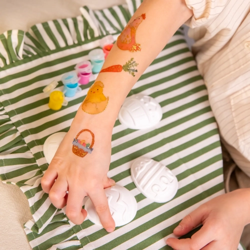 Tatuaje temporare pentru petrecerea de Paște, 19 buc.