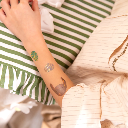 Dočasné tetovania na veľkonočnú párty 19 ks