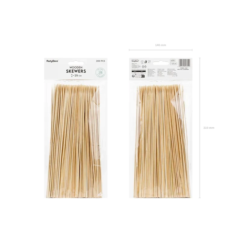 Leseni nabodalni nabodala 25 cm, 200 kos