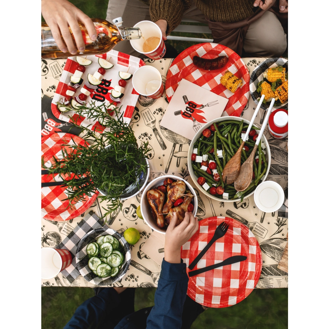 Leseni nabodalni nabodala 25 cm, 200 kos