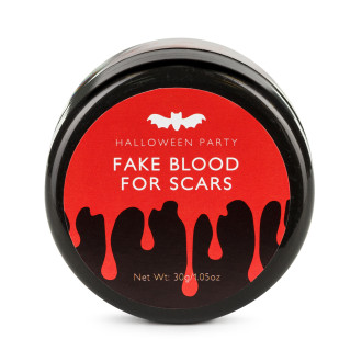 Lažna kri za brazgotine, gost gel za rane, 30 g – Halloween učinek