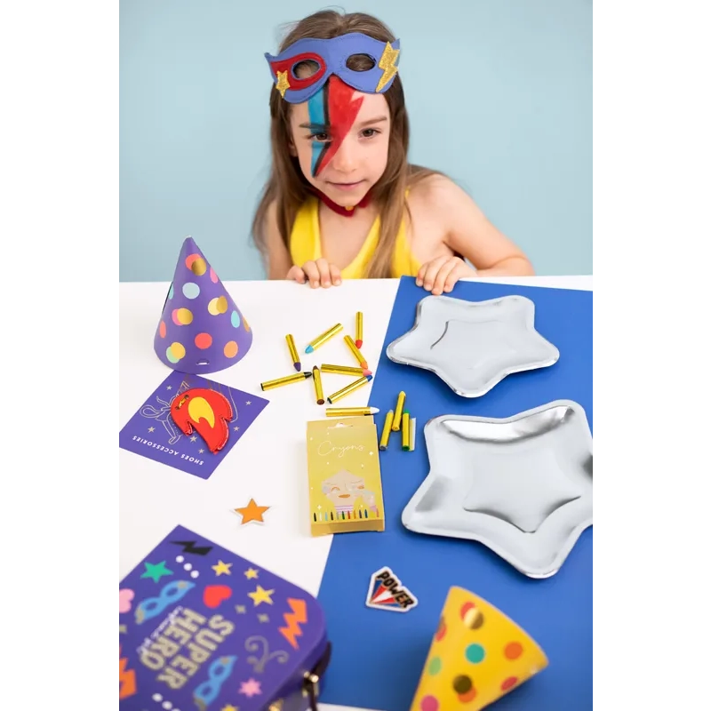 Creioane pentru pictarea feței pentru copii, 12 culori – set pentru machiajul feței