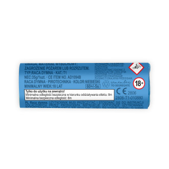 Barvna dimna bomba modra, 5 kosov