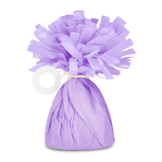 Vijolična papirnata obtež za balone