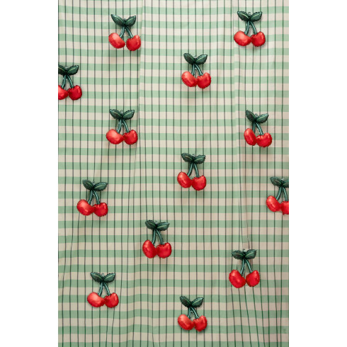 Folijski baloni češnja za girlande, rdeči, 28 × 31 cm, 3 kos