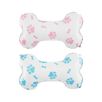 Kocka alakú fólia lufi kutyáknak, 2 db