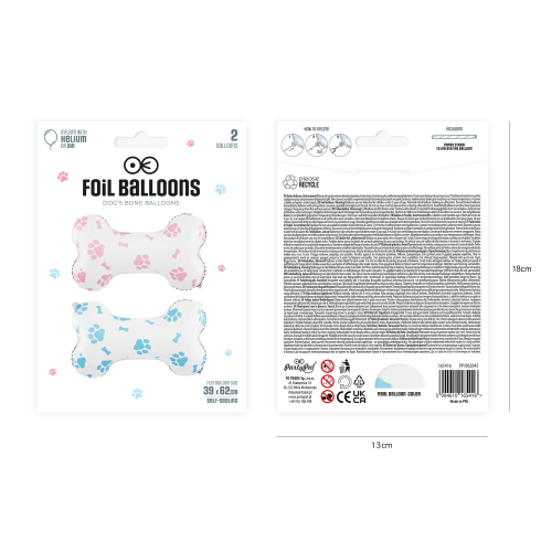Foli baloni kocka za pse 2 komada