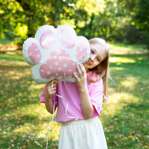 Tappancs mintás fólia lufi, 3 db