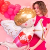 Balon din folie Cupidon pentru petrecere
