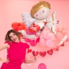 Balon din folie Cupidon pentru petrecere