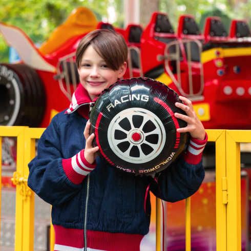Racing Car fólia lufia autó formában bulira
