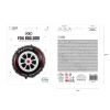 Foli balon u obliku auta Racing Car za zabavu