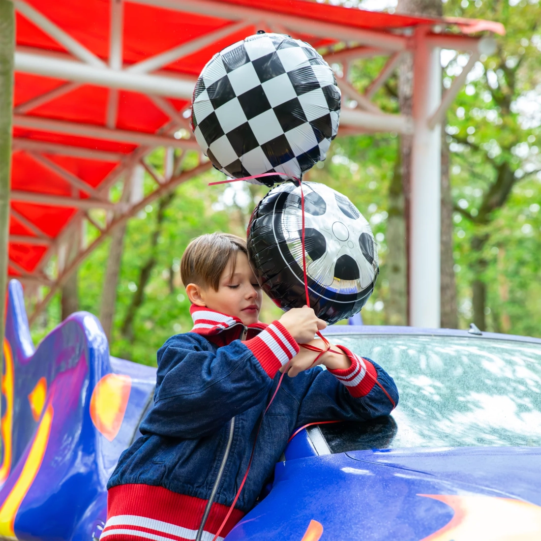 Fóliový balón auto Racing Car na party