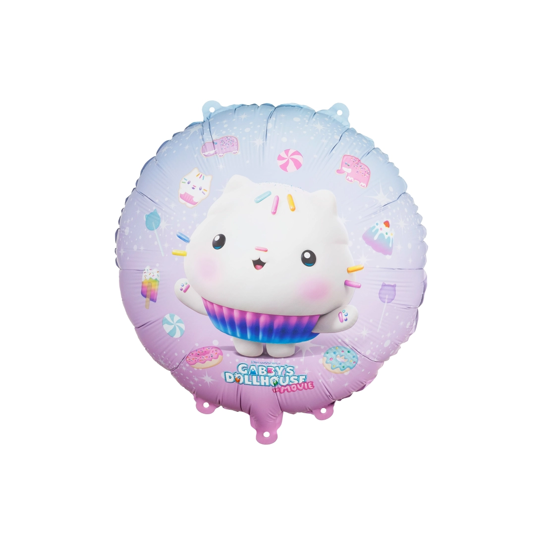 Balon folie Cakey 35 cm – rotund colorat pentru petrecere